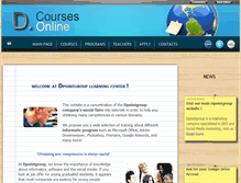 Tablet Screenshot of coursesonline.me